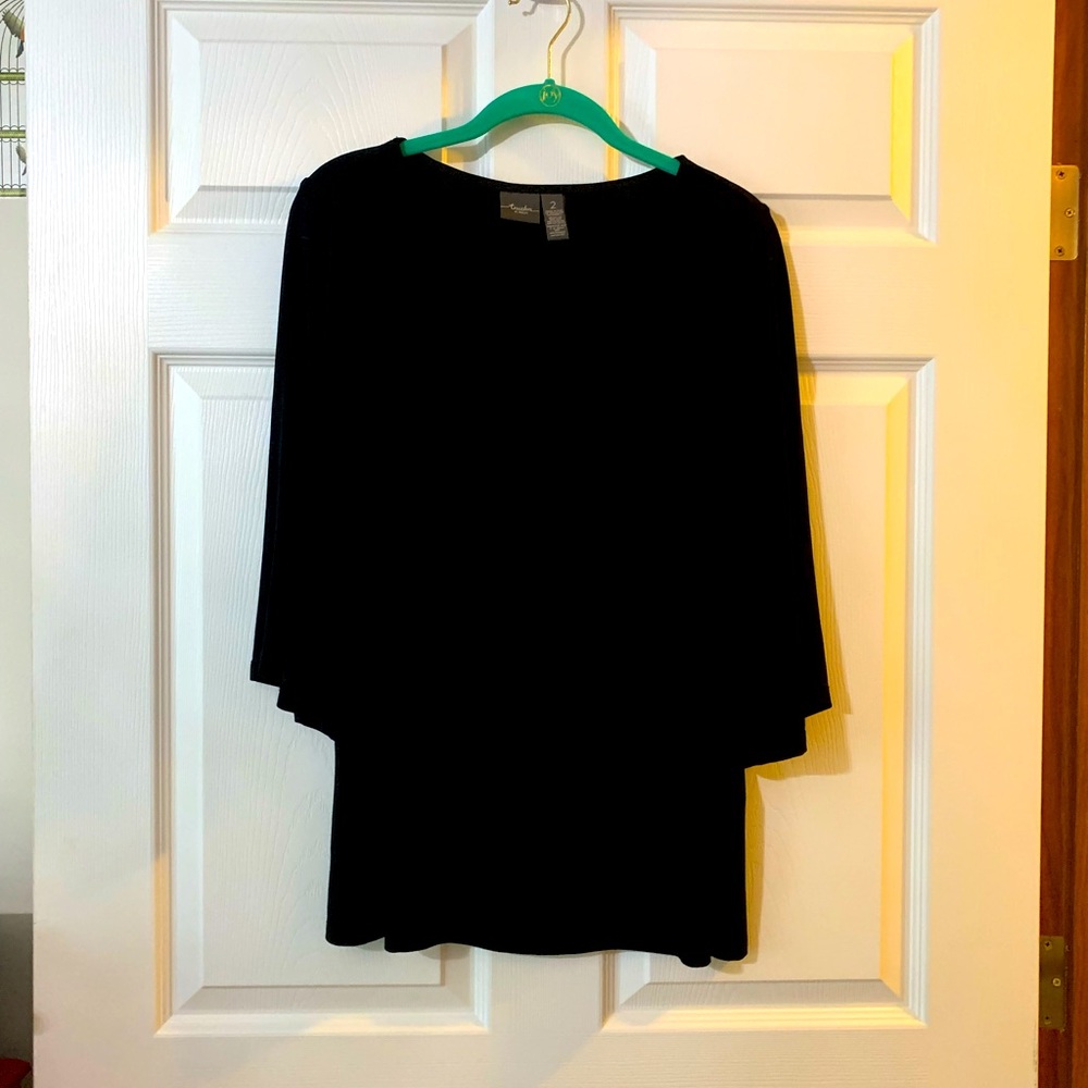 🖤Travelers by Chico’s Black Top